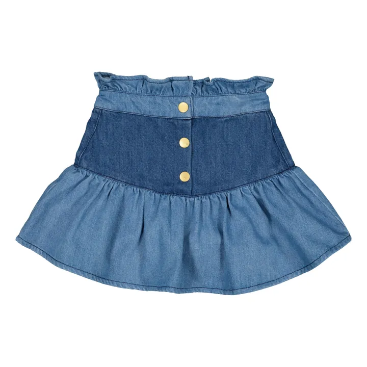 Louis Louise Jupe Pipeau Denim | Bleu jean