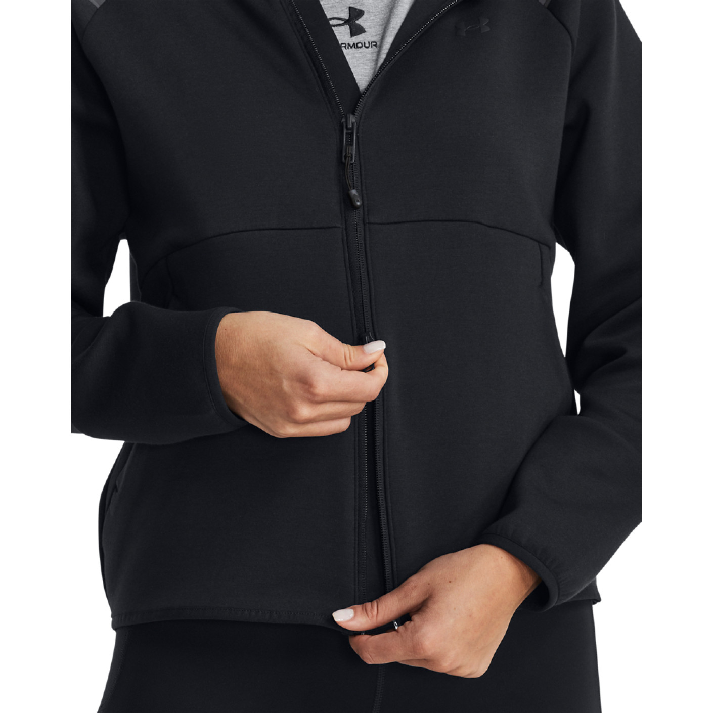 Under Armour Unstoppable Fleece Vest Dames Zwart
