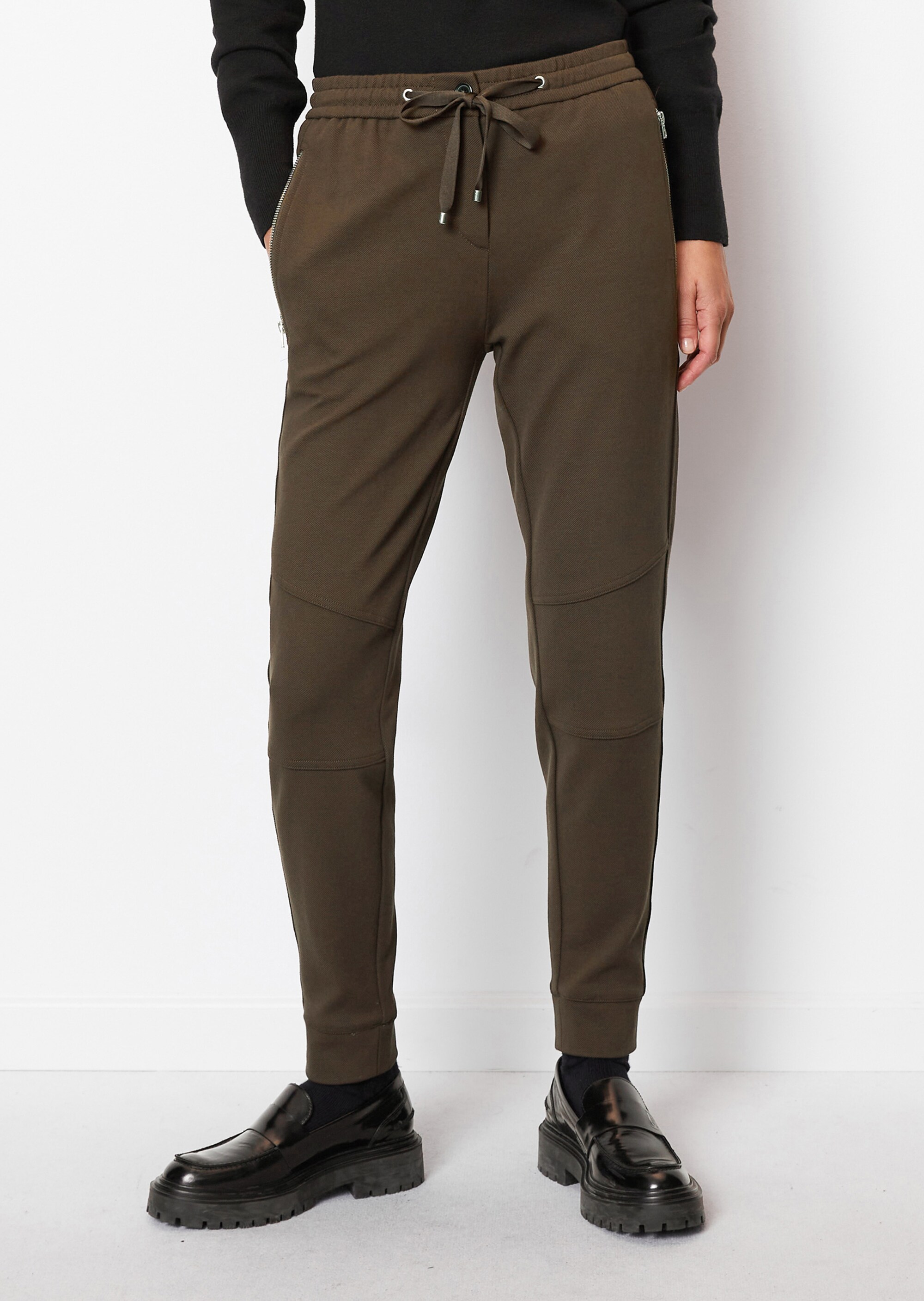 Jersey Jogg Pantsaus Cavalry-Twill