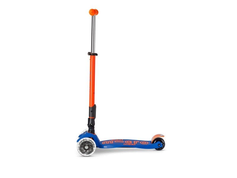 Micro Mobility Scooter Maxi Micro Deluxe Foldable Neon LED Klappbarer Scooter