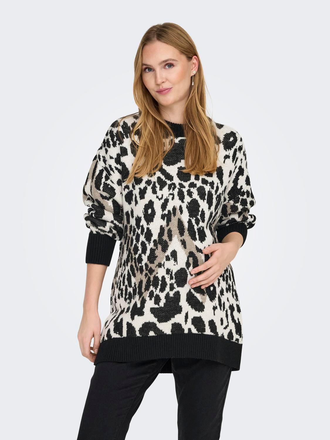 OLMHELENA Strickpullover Birch