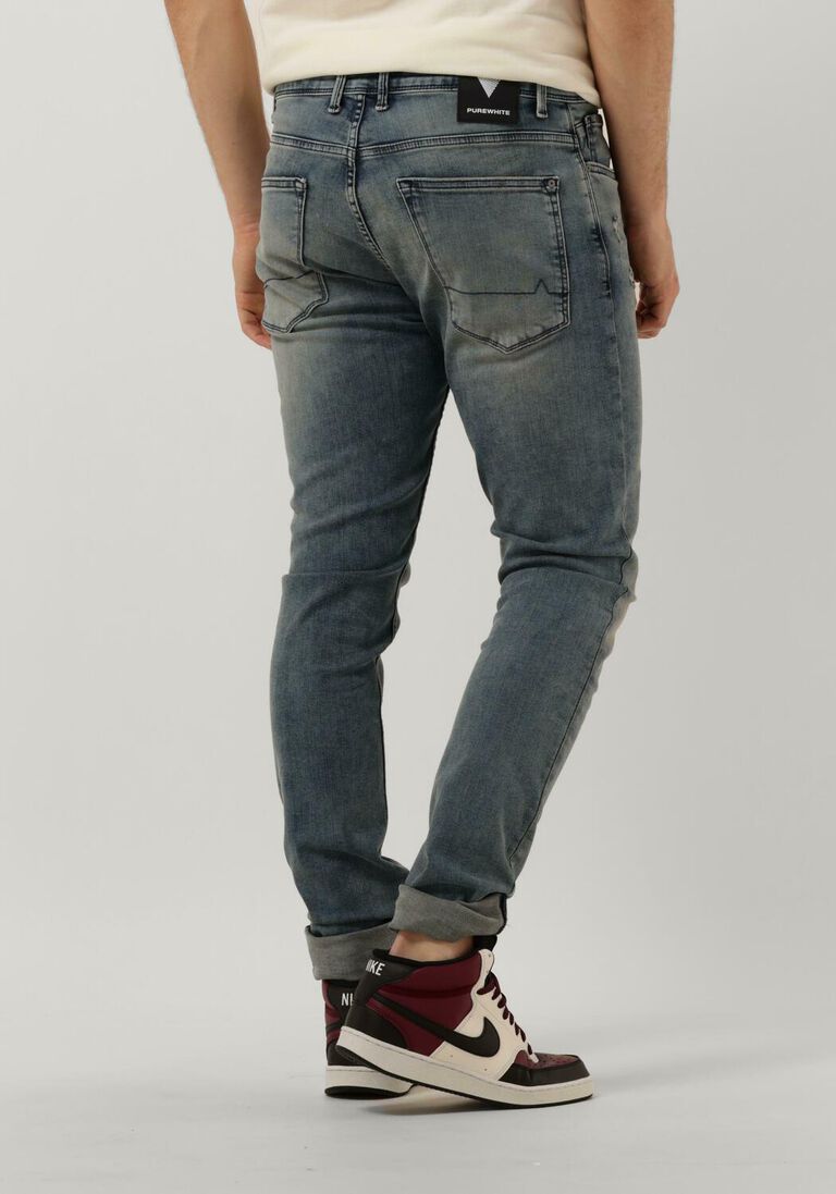 PUREWHITE blauwe purewhite skinny jeans w1015 the jone