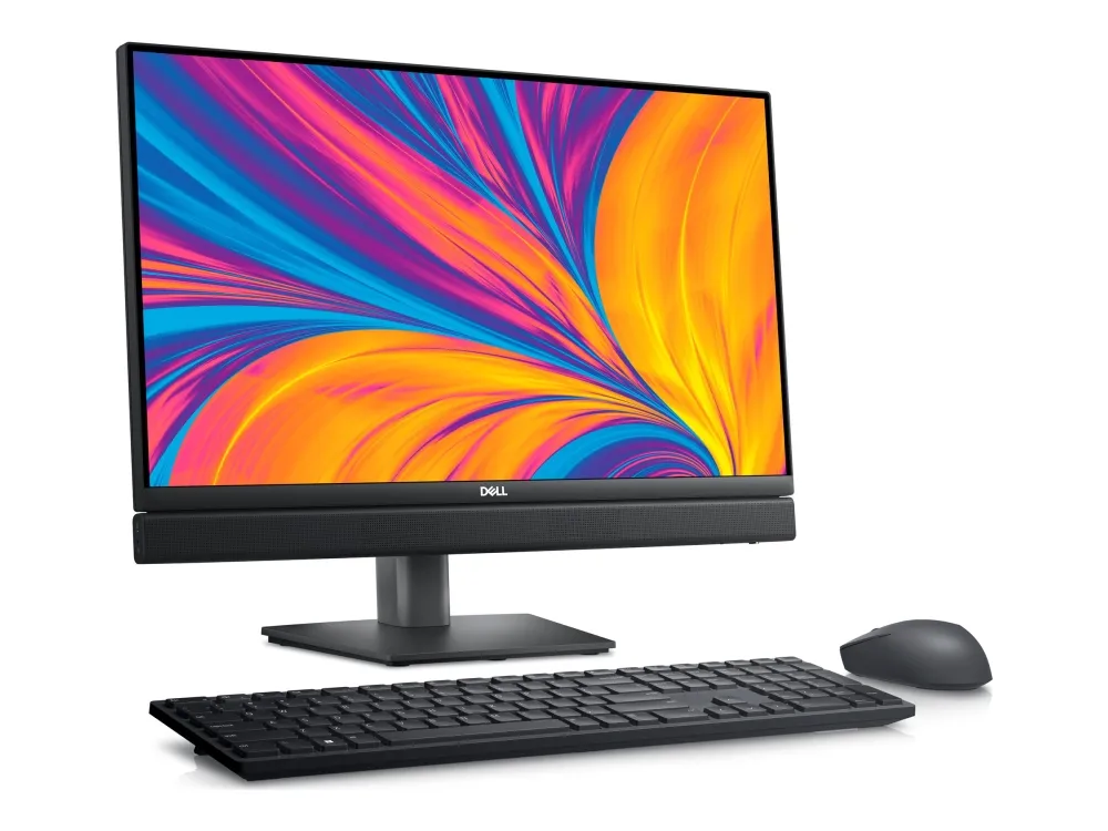 Dell OptiPlex 7420 All In One - Alt-i-én Core i5 i5-14500T / op til 4.8 GHz Energy Efficient - RAM 8 GB - SSD 256 GB - NVMe, Class 35 - UHD Graphics 770 - Gigabit Ethernet, Bluetooth, IEEE 802.11ax (Wi-Fi 6E) - Win 11 Pro - skærm: LED 23.81