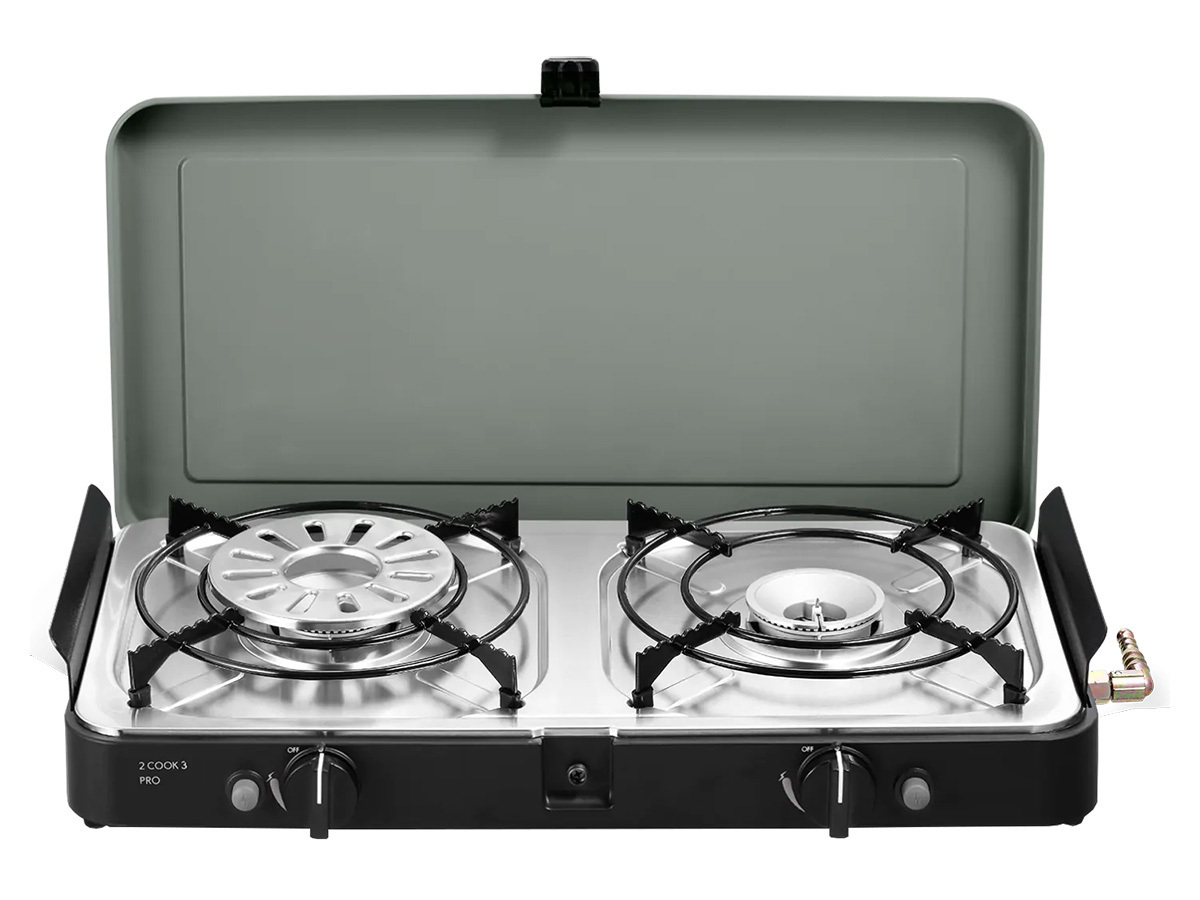 Cadac 2-Cook 3 Pro Deluxe kooktoestel - 30 mbar