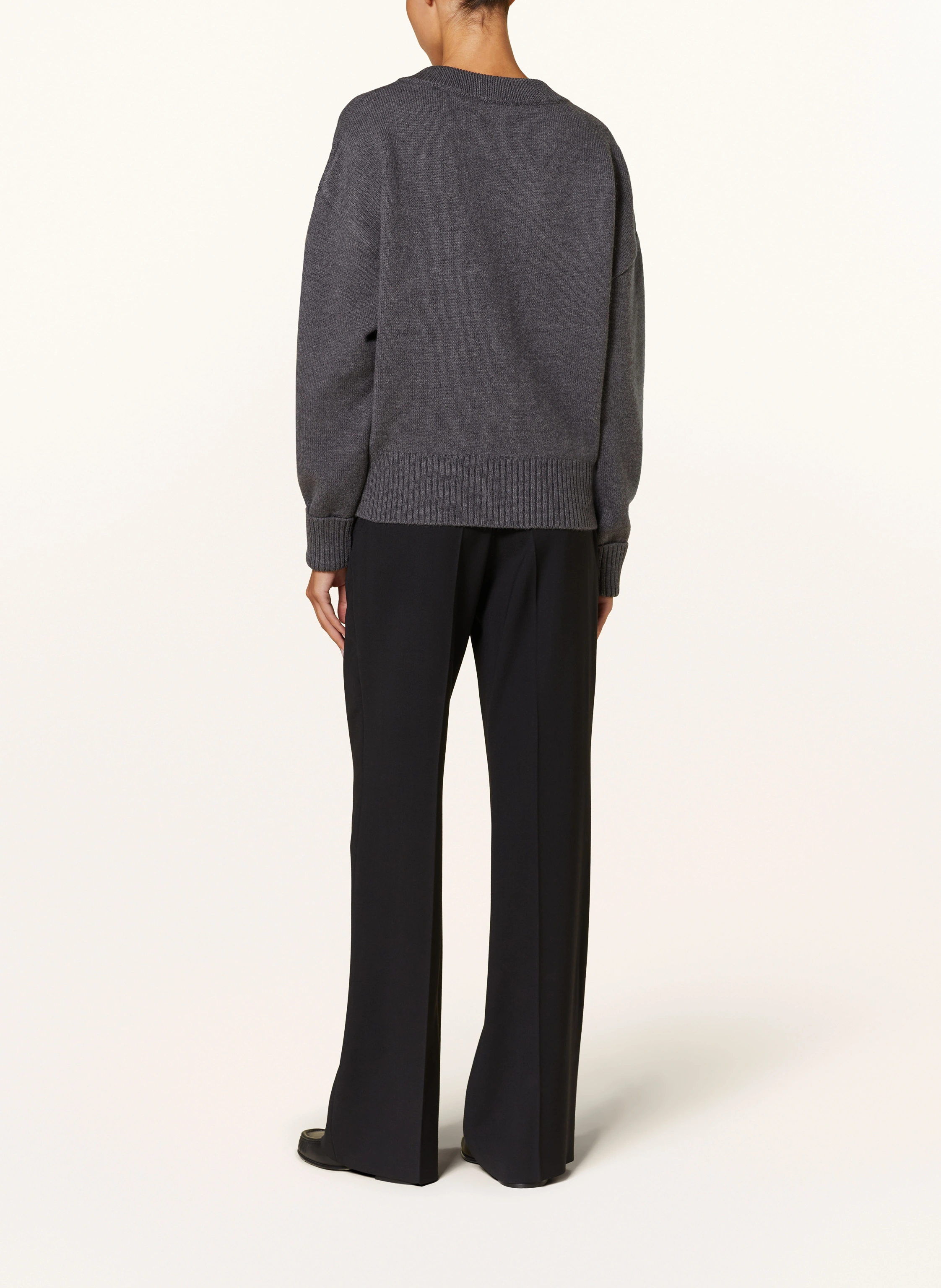 AMI PARIS Oversized-Strickjacke