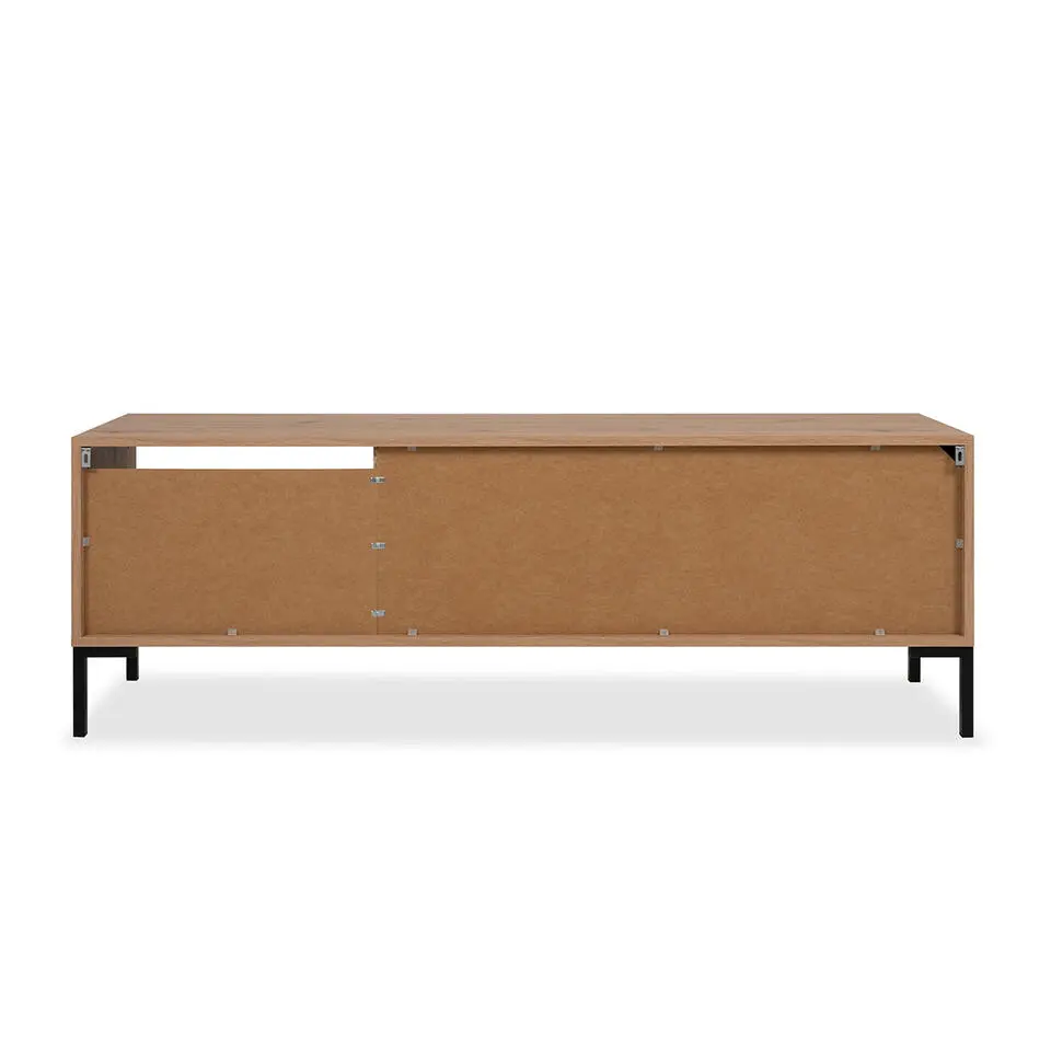 CALICOSY - TV-Meubel PLOCK - Licht hout - 49x150x40 cm
