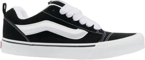 Vans Knu Skool | Black True White Zwart Suede Lage sneakers Unisex