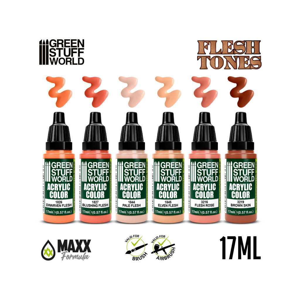 Set de Peintures - Peau