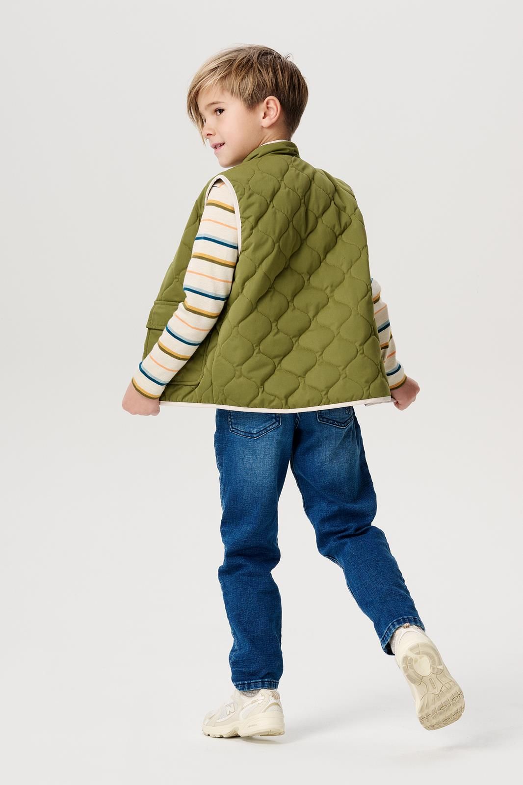 Noppies Kids Bodywarmer Herin - Olive Branch