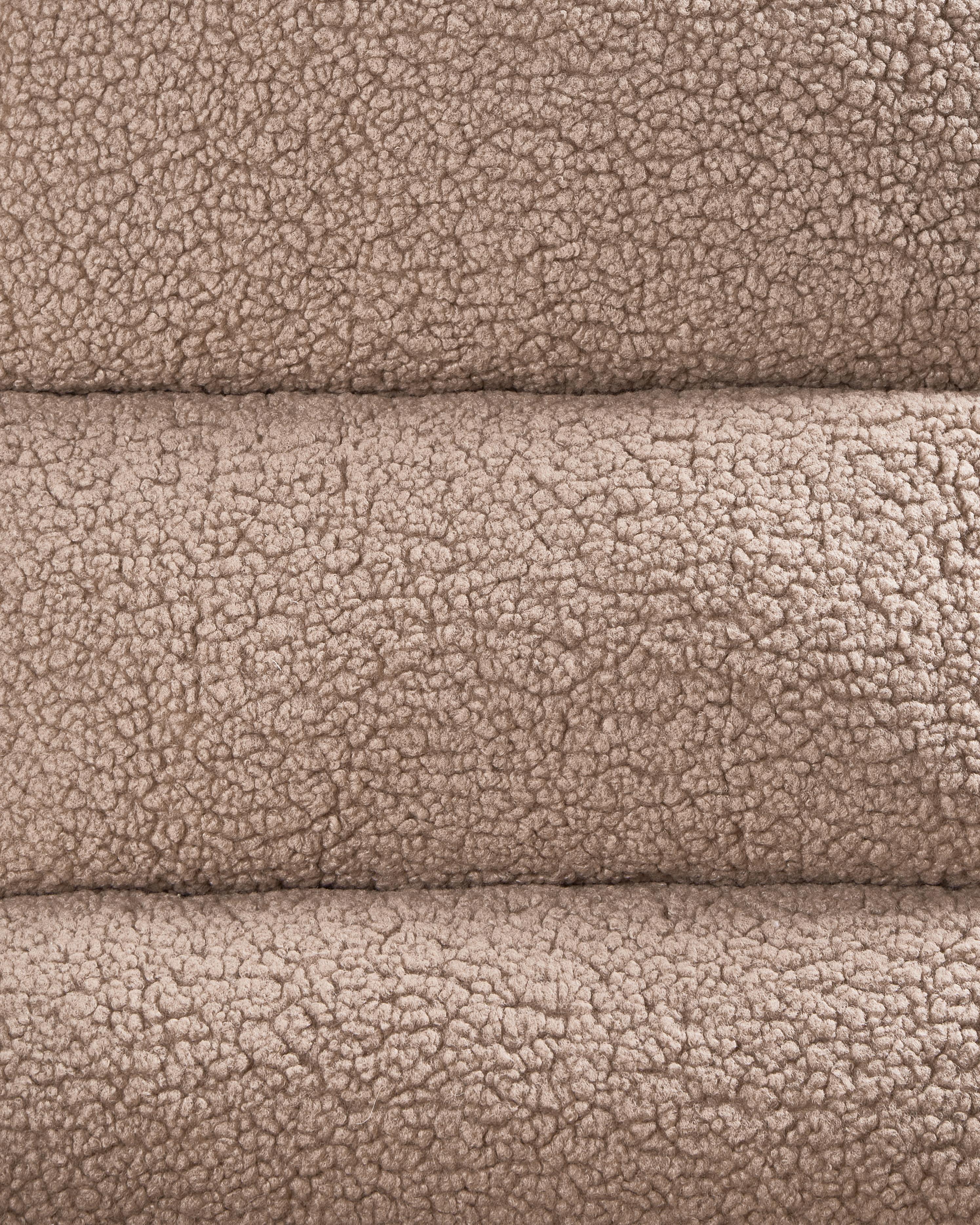 Schommelstoel ESKELIN achteroververstelbaar Bouclé Beige