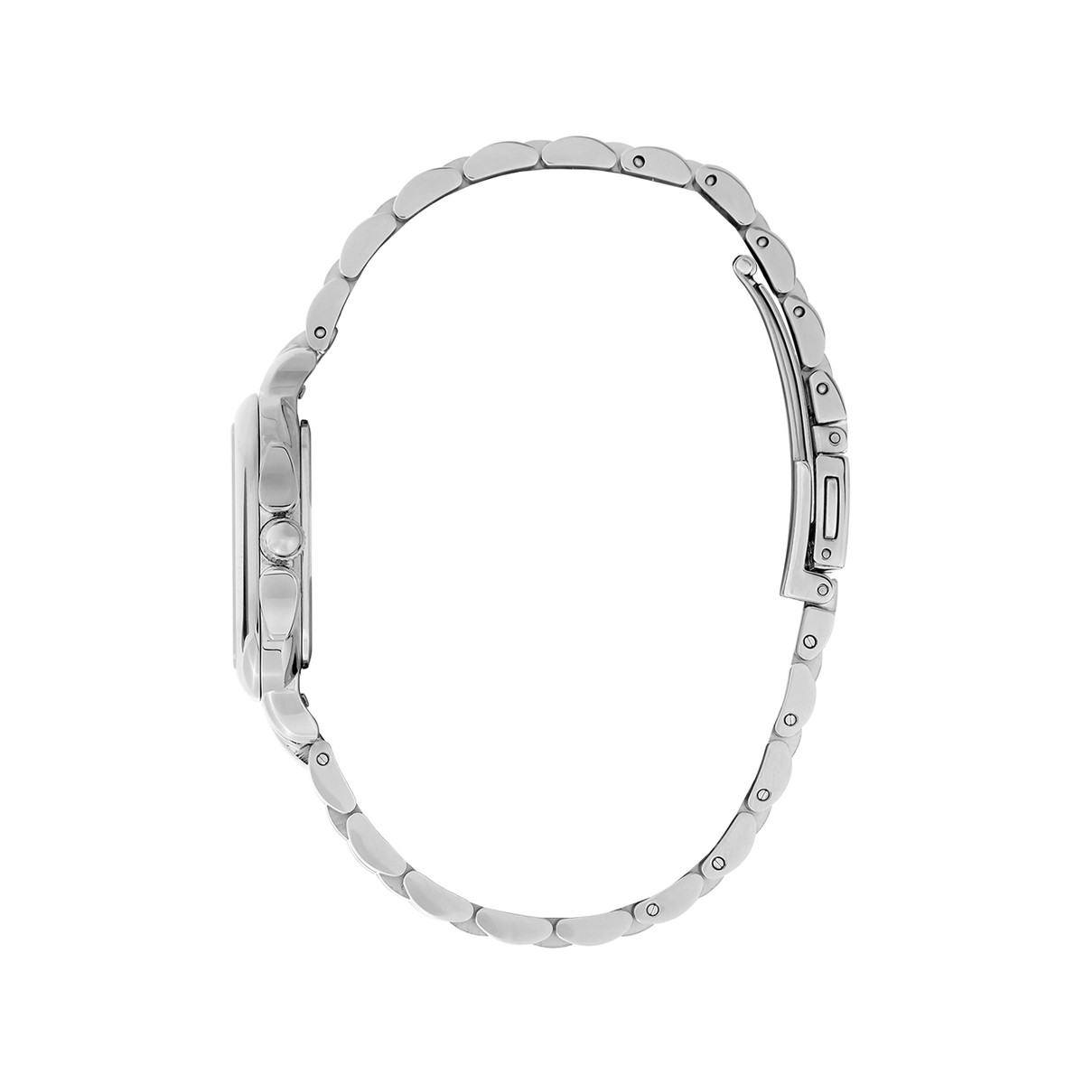 Montre OLIVIA BURTON grosvenor femme analogique, bracelet acier argent