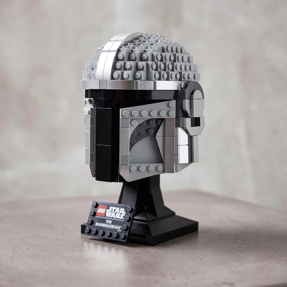 LEGO Star Wars 75328 The Mandalorian Helm Modellset für Erwachsene