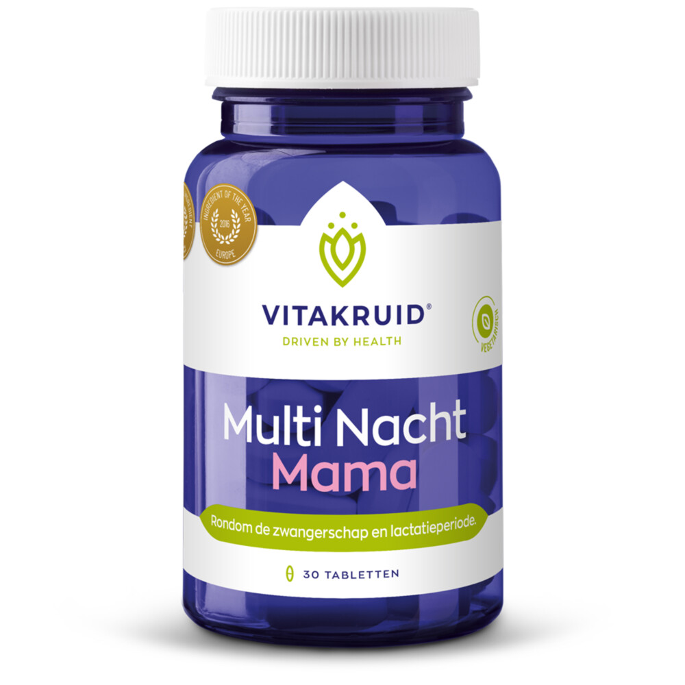 2x Vitakruid Multi Dag Nacht Mama 60 tabletten