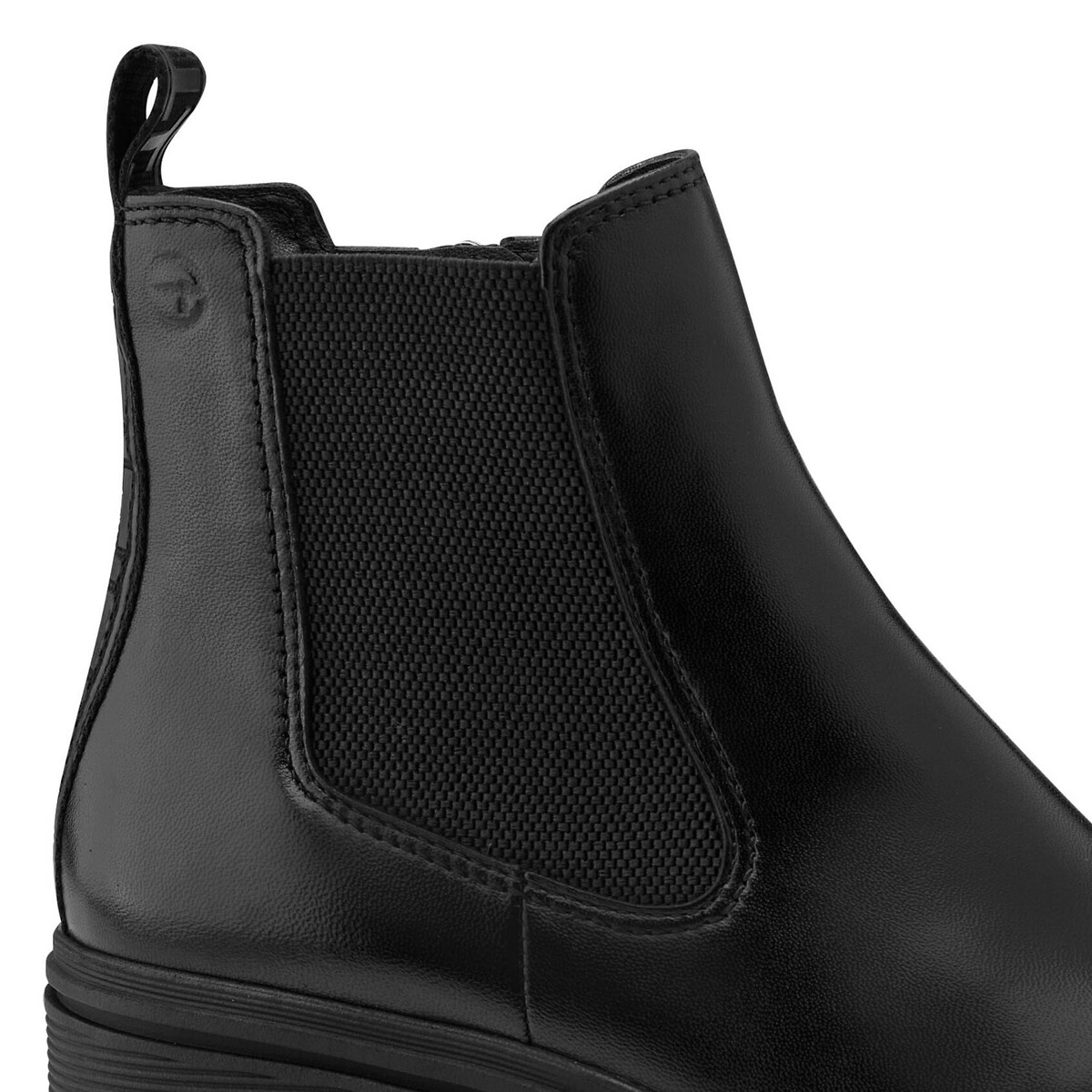 TAMARIS<br>Botas Chelsea de cano curto em couro macio