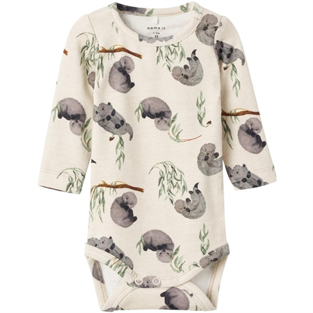 Peyote Melange Tong Body - Name It → Luksusbaby.dk