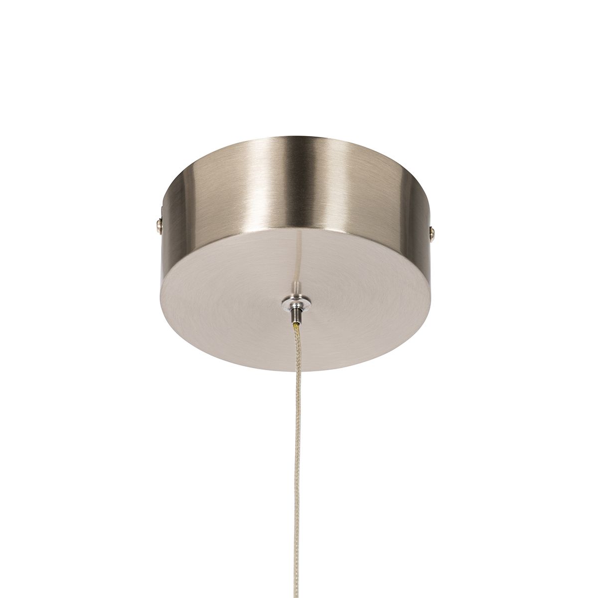 Hanglamp staal 30 cm incl. LED 3-staps dimbaar - Lyani