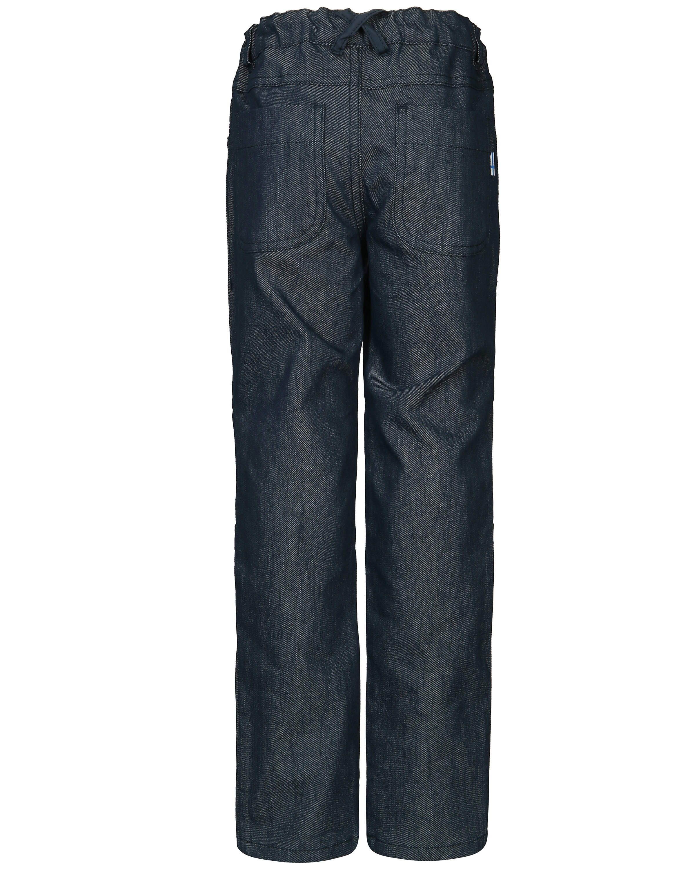 Jeanshose KUUSI mit Knieverstärkung in dark blue denim
