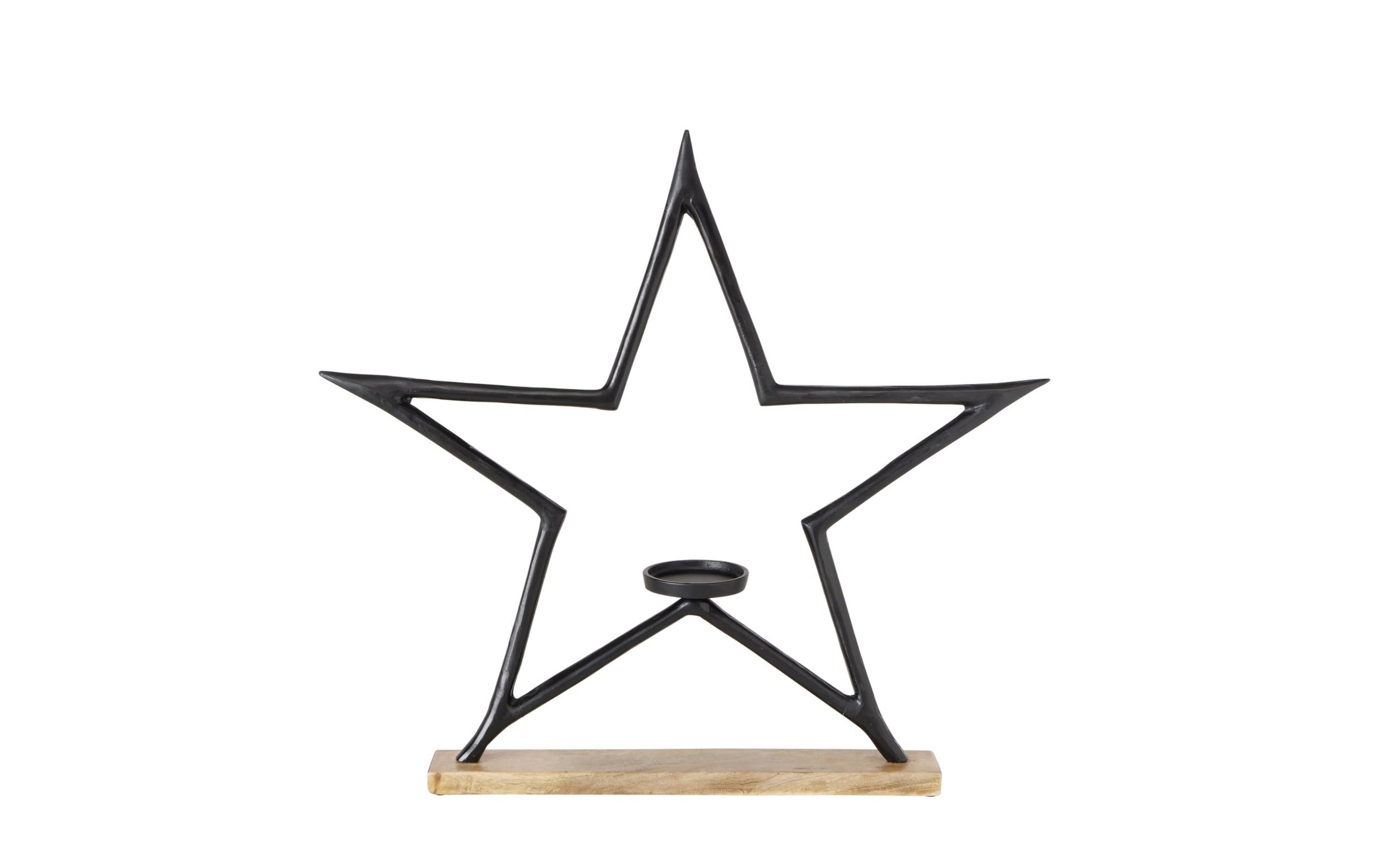 Kerzenleuchter Topal Stern, farbmix, 60 cm