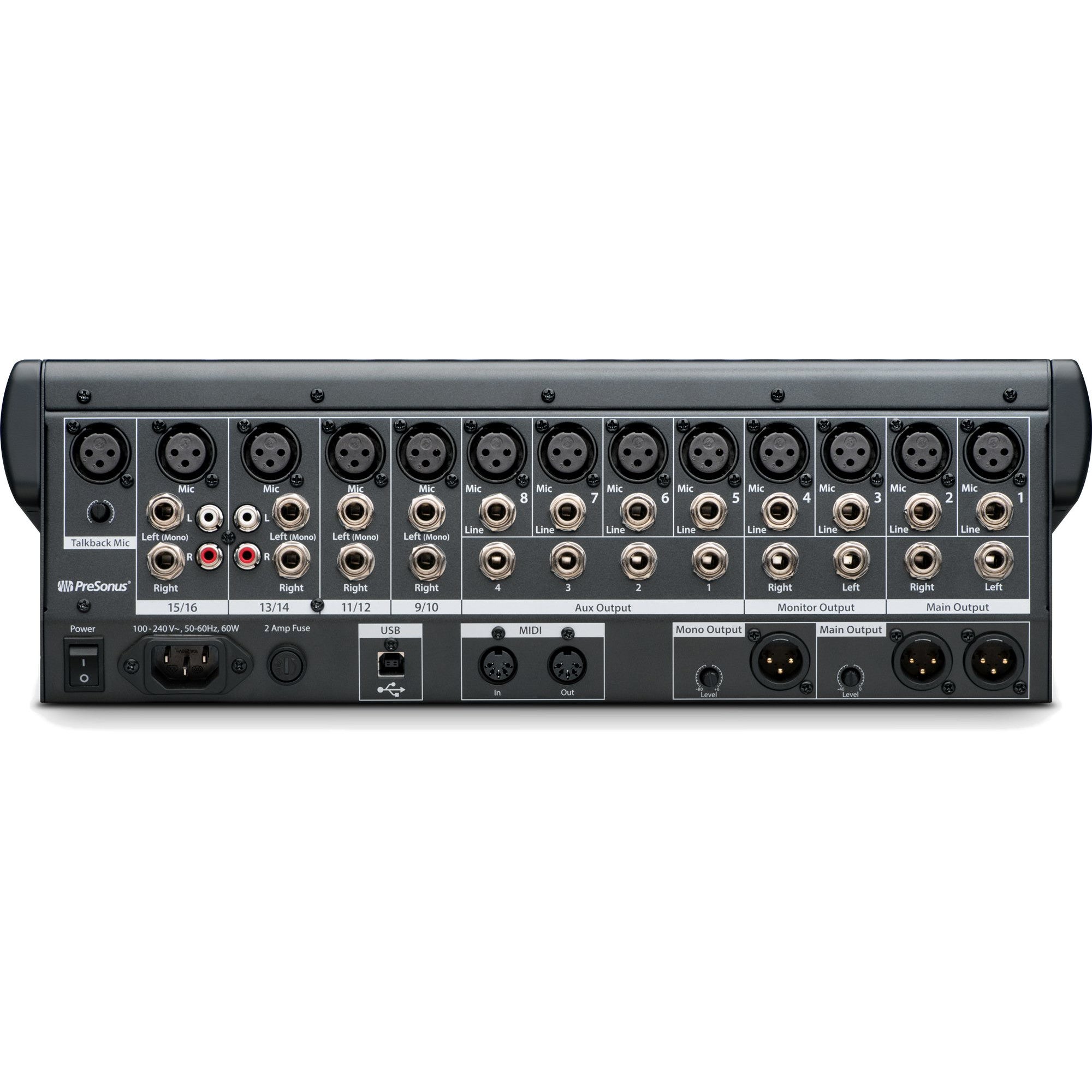 Presonus StudioLive 16.0.2 USB digitale recording en live mixer