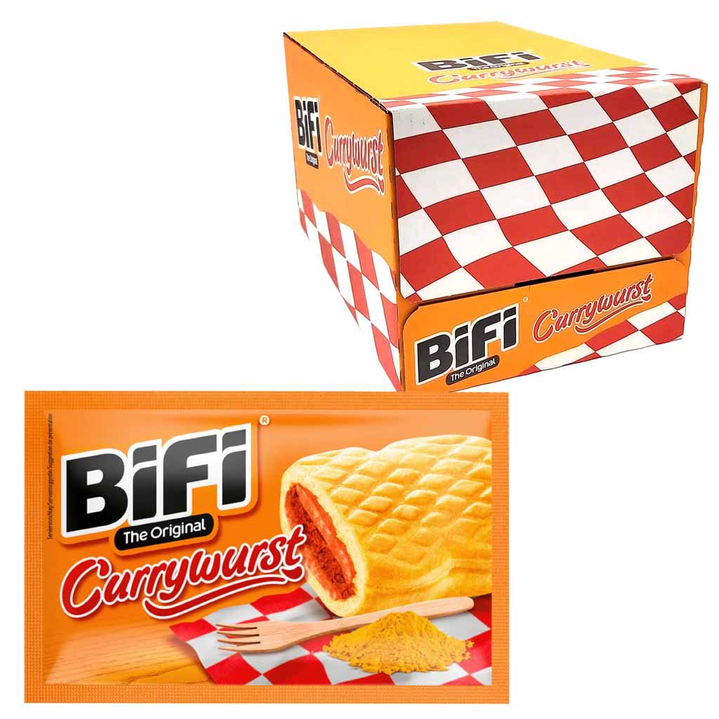 Bifi Currywurst 20x 60g = 1,2 kg MHD:21.2.25