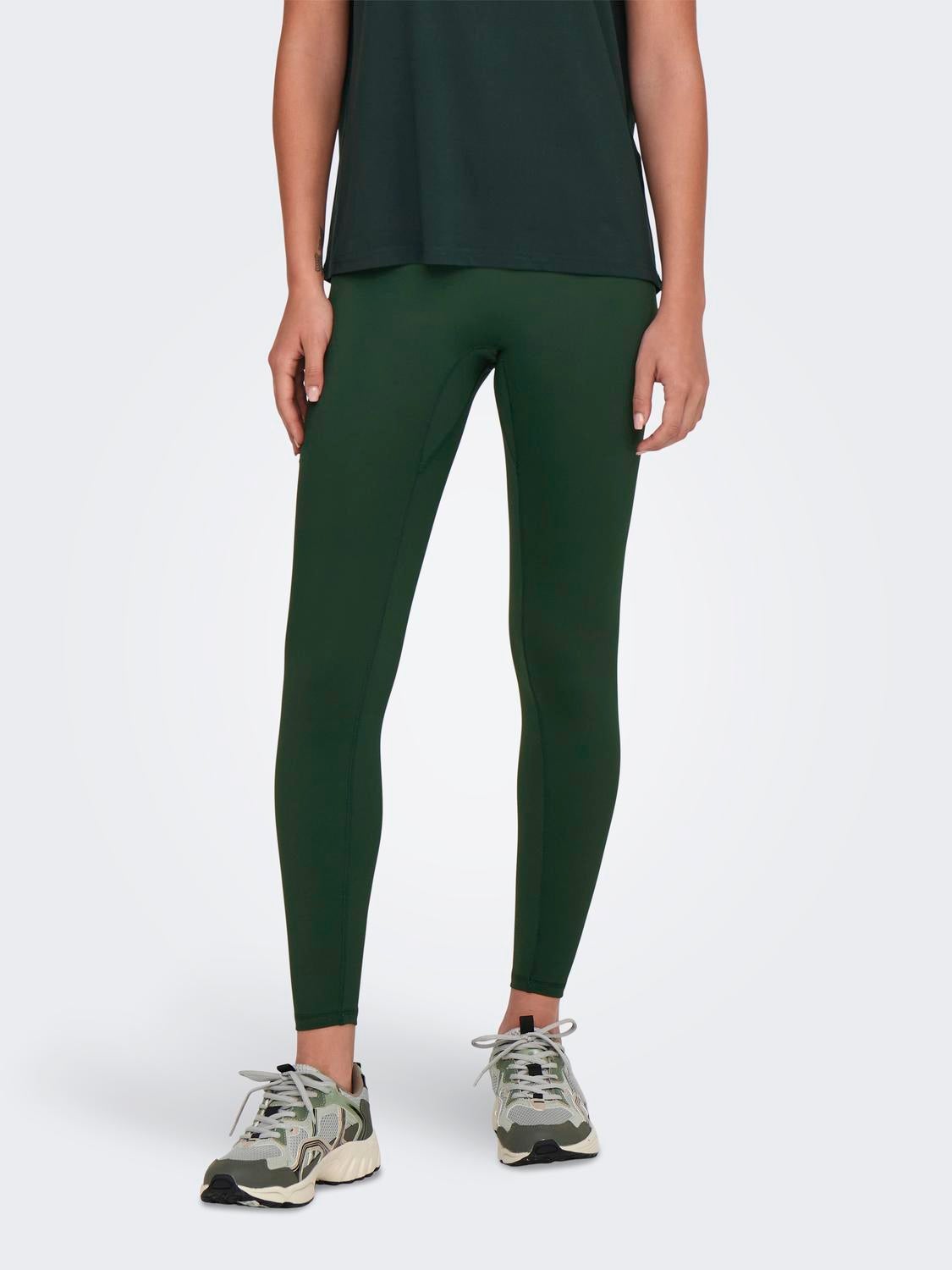 ONPJAM-3-SANA Super-High Waist Enger Schnitt Sportleggings Scarab