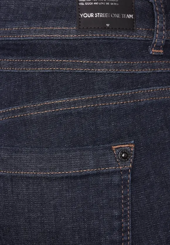 Free to move  Jeans - deep indigo rinsed wash
