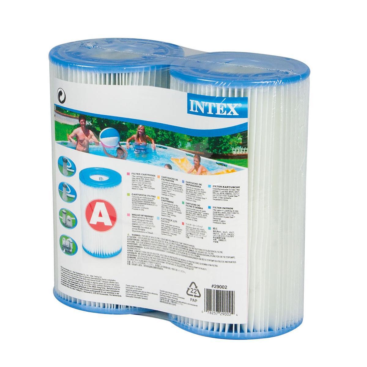 CARTOUCHE DE FILTRATION A X2 PIECES