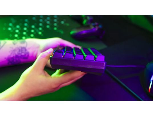 THE G-LAB - Clavier gamer Keyz Hydrogen noir (FR)