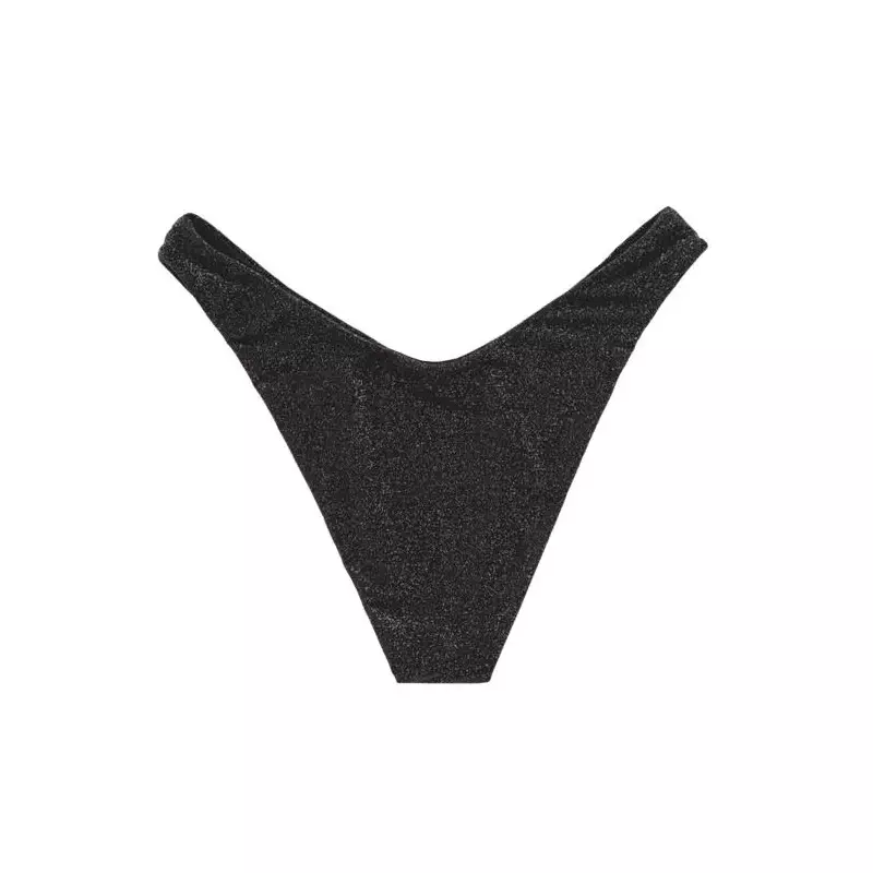 Bikini bottom MYSTIC Bruna Black / Glitter