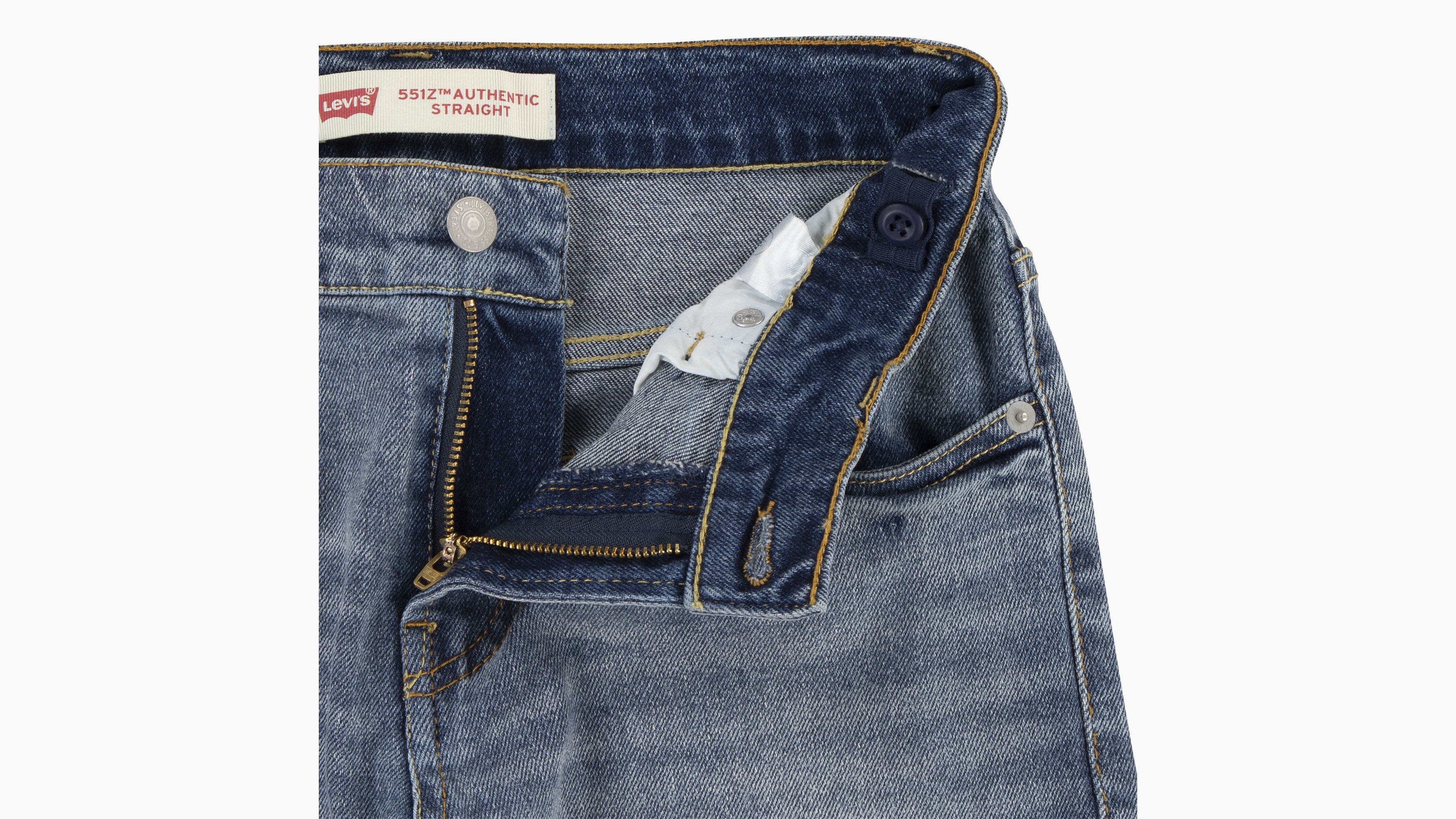 Jean 551Z™ Authentic Straight Ado - Burbank - Bleu