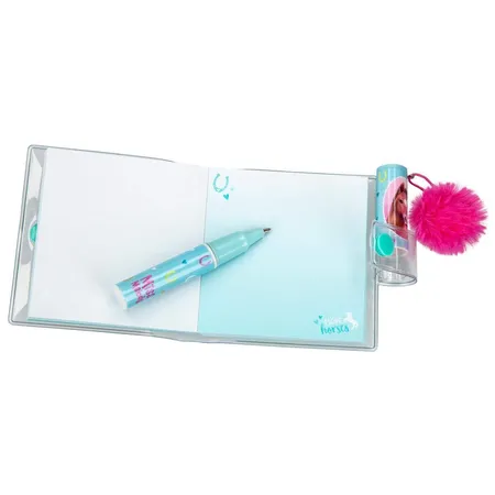Depesche Miss Melody Mini Schreibblock mit Kugelschreiber