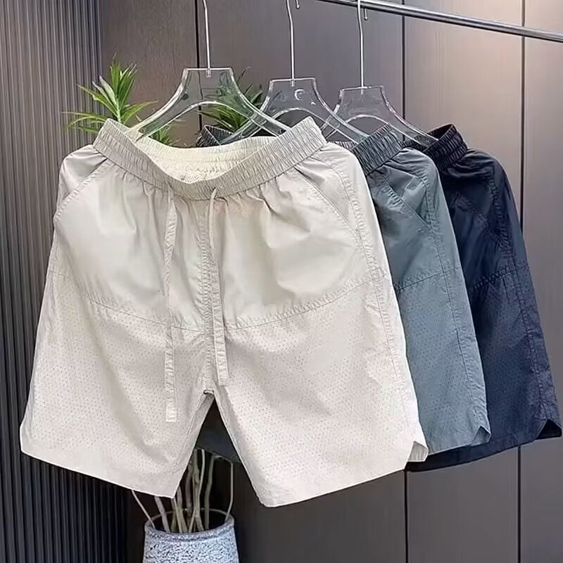 Urtishia - Effen shorts met elastische taille