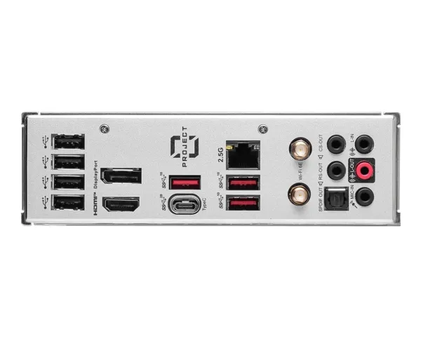 MSI B760M PROJECT ZERO - Bundkort - micro ATX - LGA1700 sokkel - B760 Chipset - USB 3.2 Gen 1, USB 3.2 Gen 2, USB-C 3.2 Gen2, USB-C 3.2 Gen 2x2 - 2.5 Gigabit LAN, Wi-Fi 6E, Bluetooth - onboard grafik (CPU påkrævet) - HD Audio (8-kanaler)