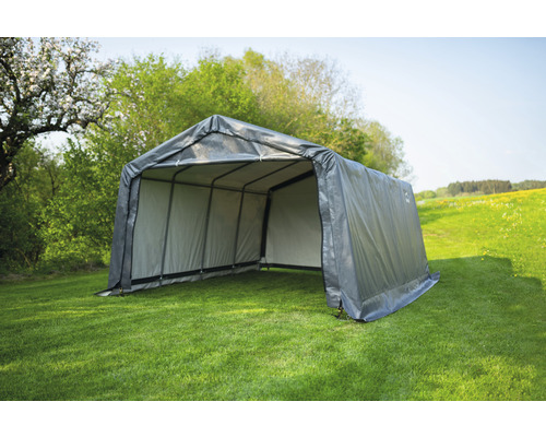ShelterLogic In-a-Box enkele garage, 370 x 490 cm, grijs