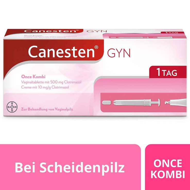 Canesten GYN Once Kombi zur Behandlung von Scheidenpilz, 1 P
