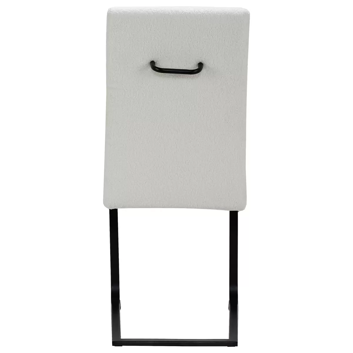 Stuhl Teddy weiss,schwarz