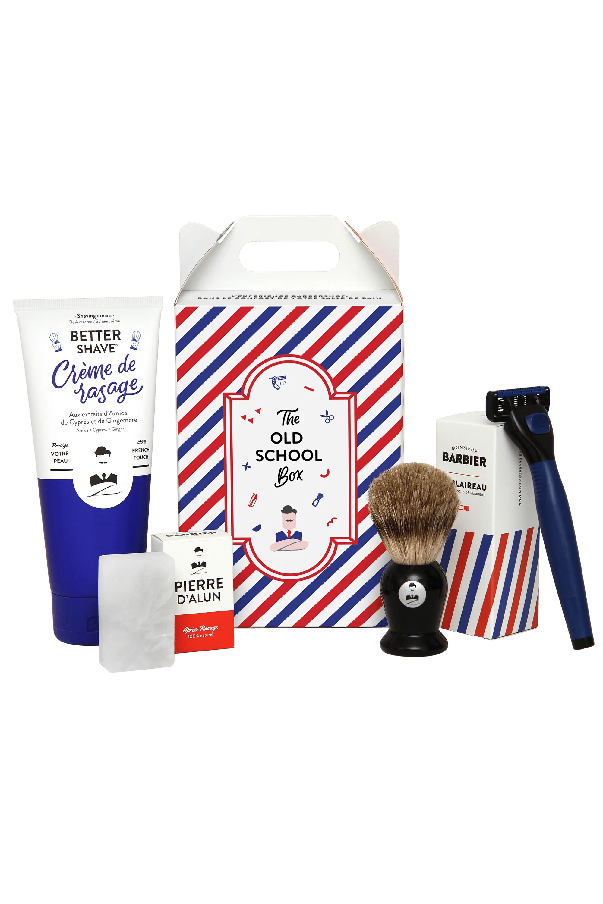 Monsieur Barbier Coffret de rasage pour homme Old School