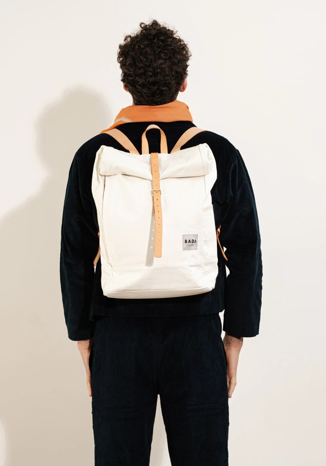 BADI Culture Roll-Over Rucksack Roll-Over Backpack Natural