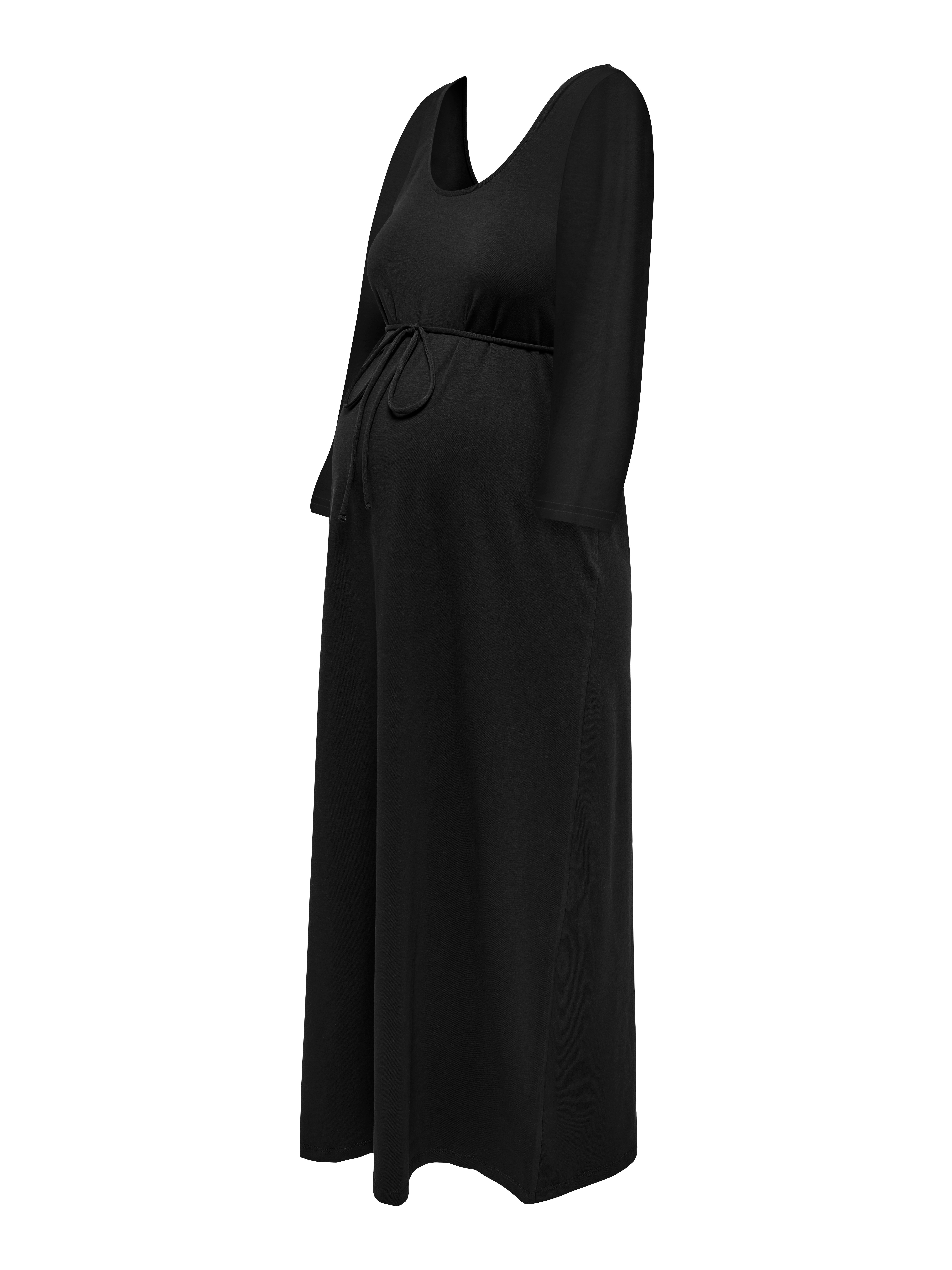 OLMIMA Langes Kleid Black