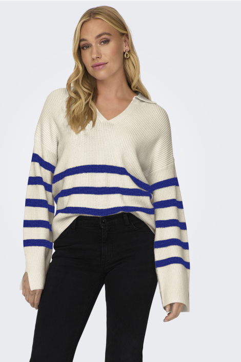 Only beige dames trui