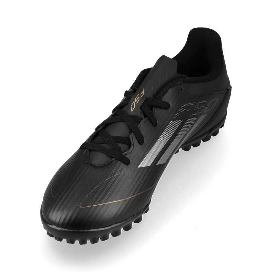 adidas F50 Club TF Dark Spark - Noir/Argenté/Doré