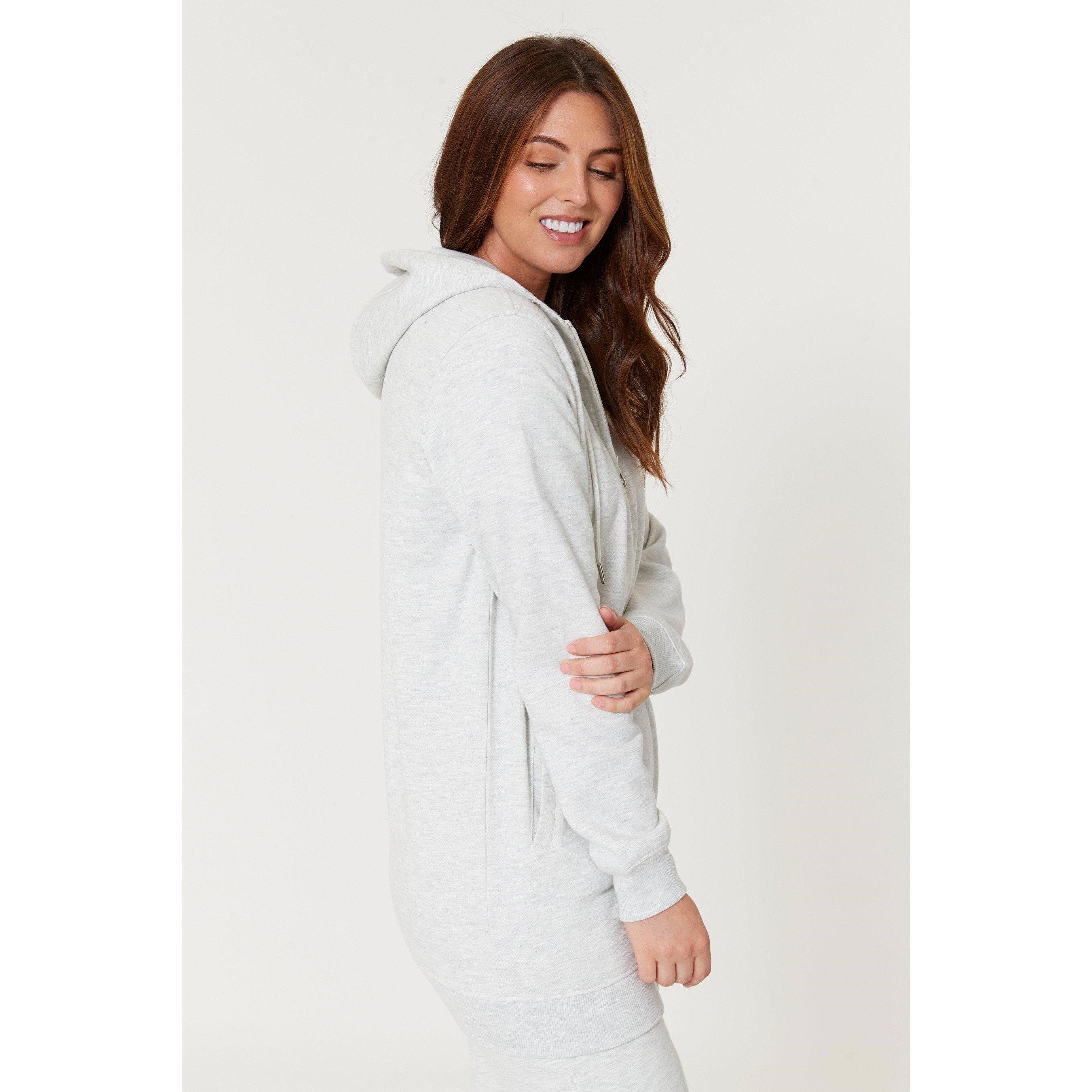 Be You Ladies Basic Zip Through Hoodie