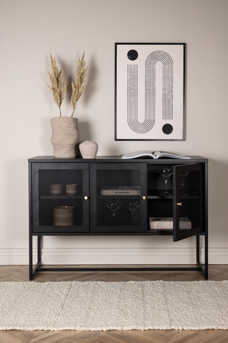 Metalen dressoir Sita Lichtgrijs