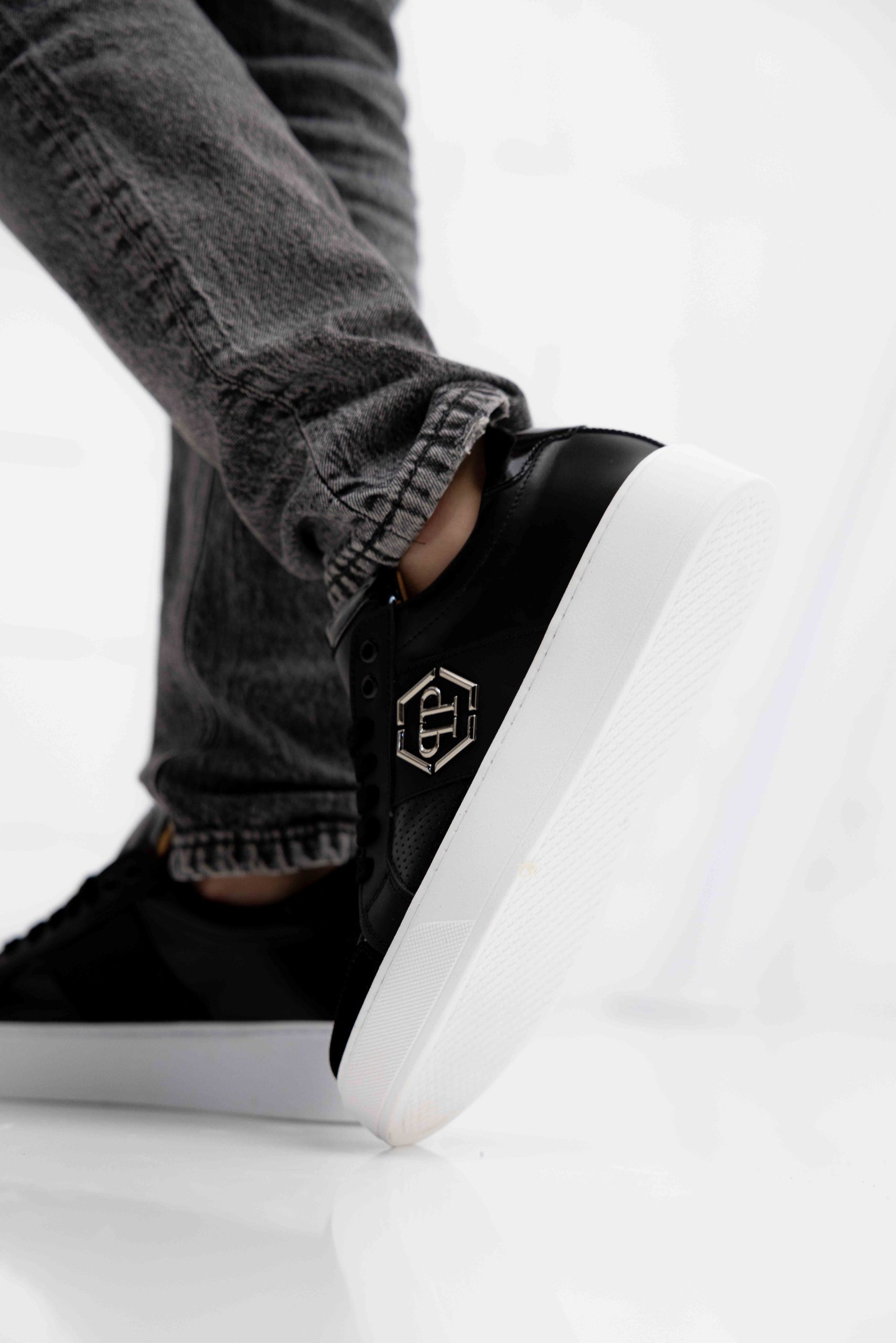 Philipp Plein 77993 Sneakers Kids Zwart