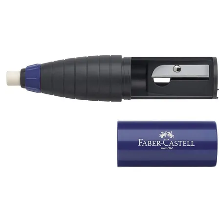 Faber-Castell Radierer-Spitzer-Kombination, sortiert