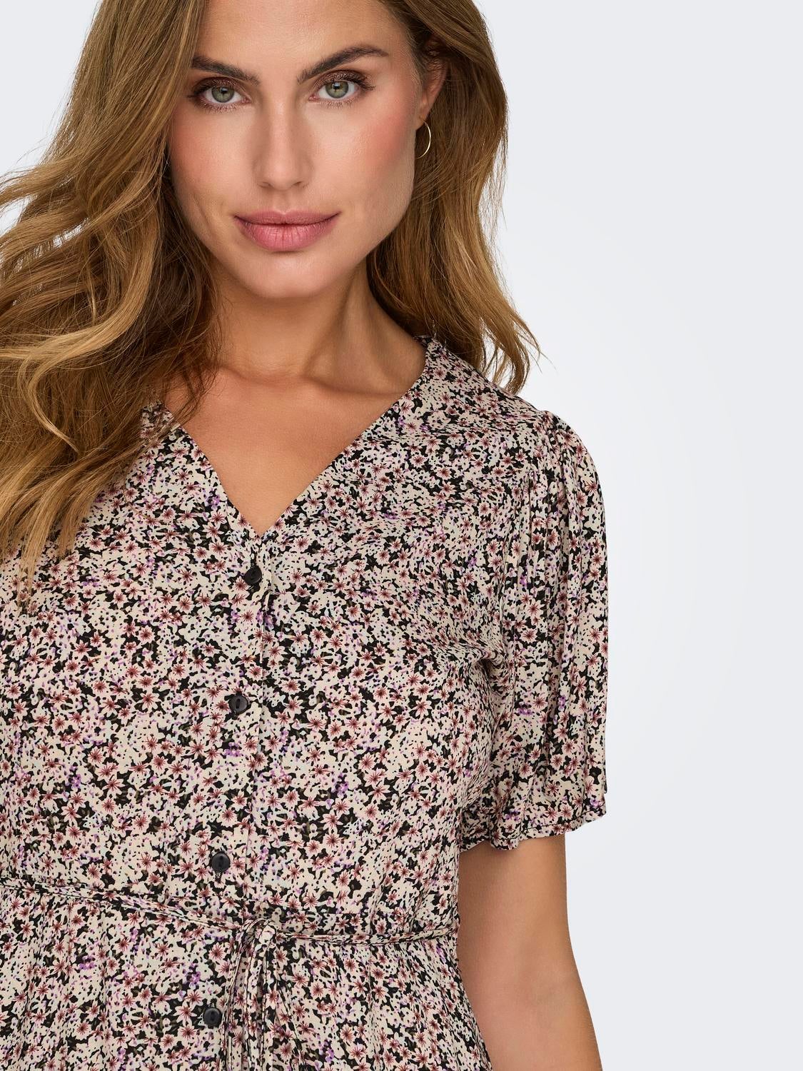 ONLEVIDA Kurzes Kleid Rainy Day