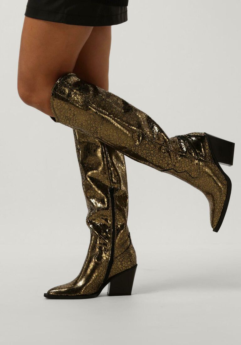 NOTRE-V gouden notre-v cowboylaarzen ar224
