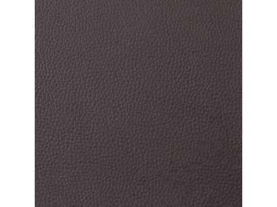Fauteuil inclinable marron foncé cuir véritable