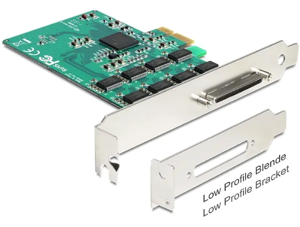 Delock PCI Express Card > 8 x Serial RS-232 - Seriel adapter - PCIe - RS-232 x 8
