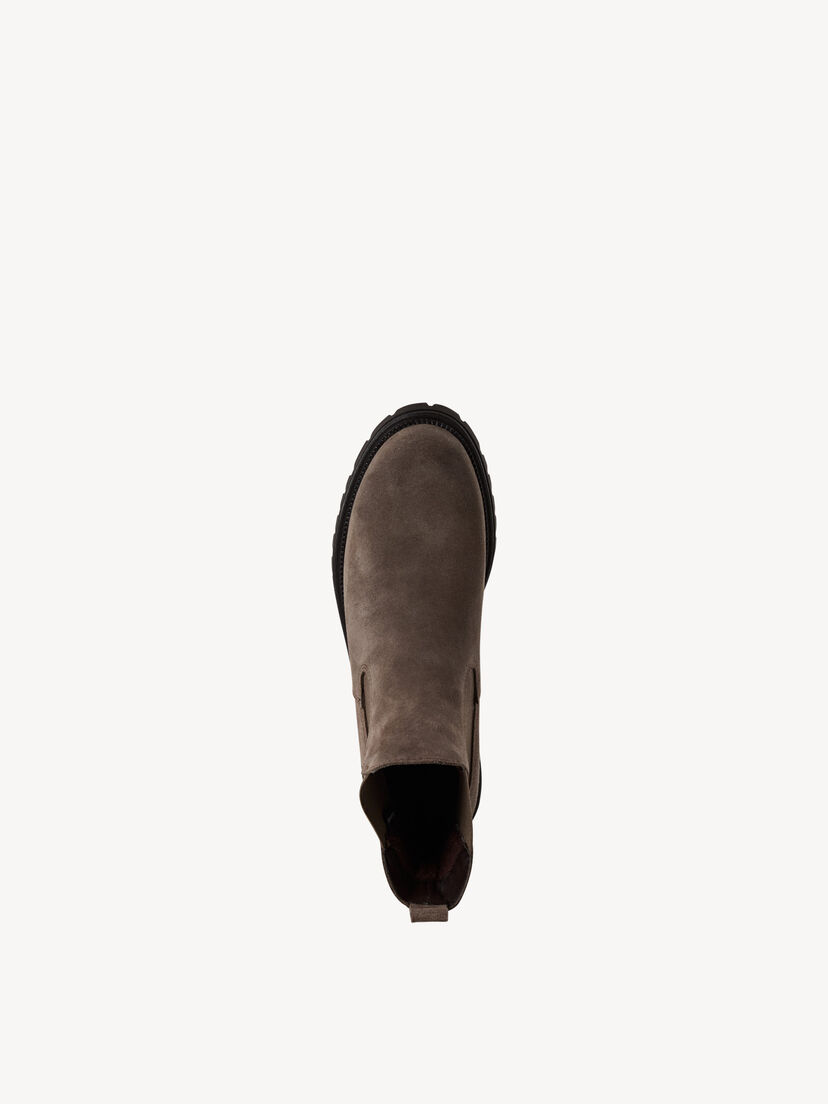 Leren Chelseaboot - beige